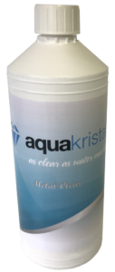 Aqua Kristal Metal Clear